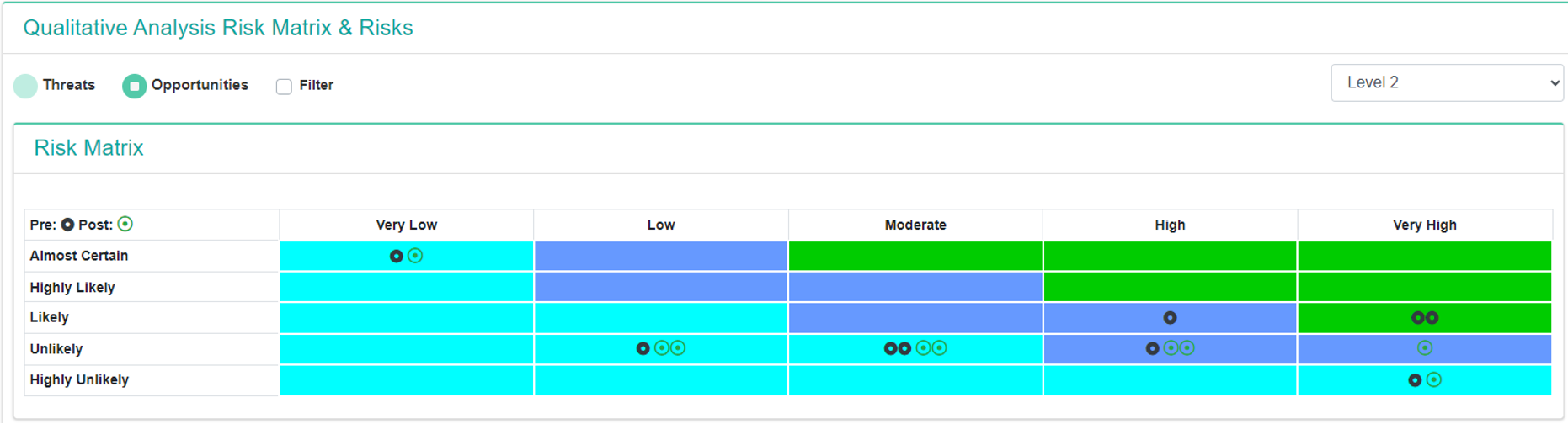 Qualitative Analysis Risk Matrix