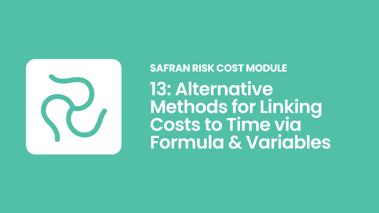 Safran Cost Module Playlist 13