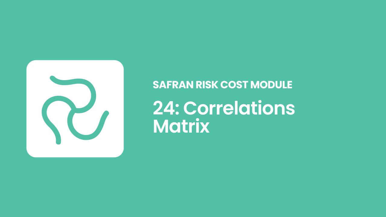 Safran Cost Module Playlist 24