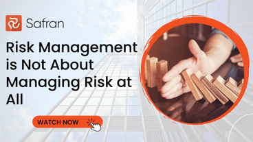 Risk Management is Not About Managing Risk at All