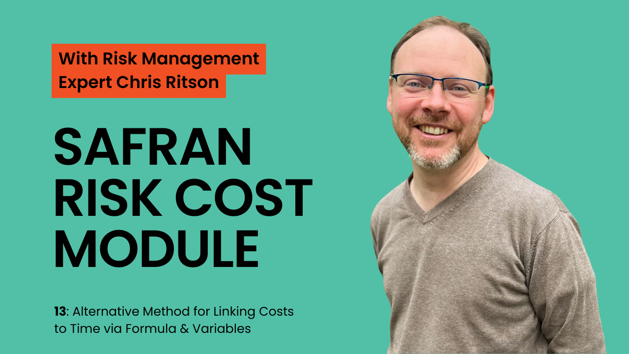 Safran Risk Module 13 - Chris Ritson